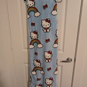 Hello Kitty Blue Twin Throw
